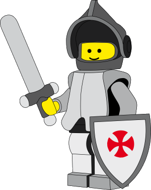 Gualdim Pais, a mascote oficial do 2.º TOMARLEGO. Gualdim Pais, a mascote oficial do 2.º TOMARLEGO.