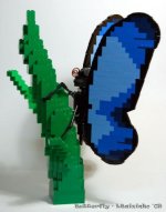 Butterfly criado em LEGO - Comunidade 0937