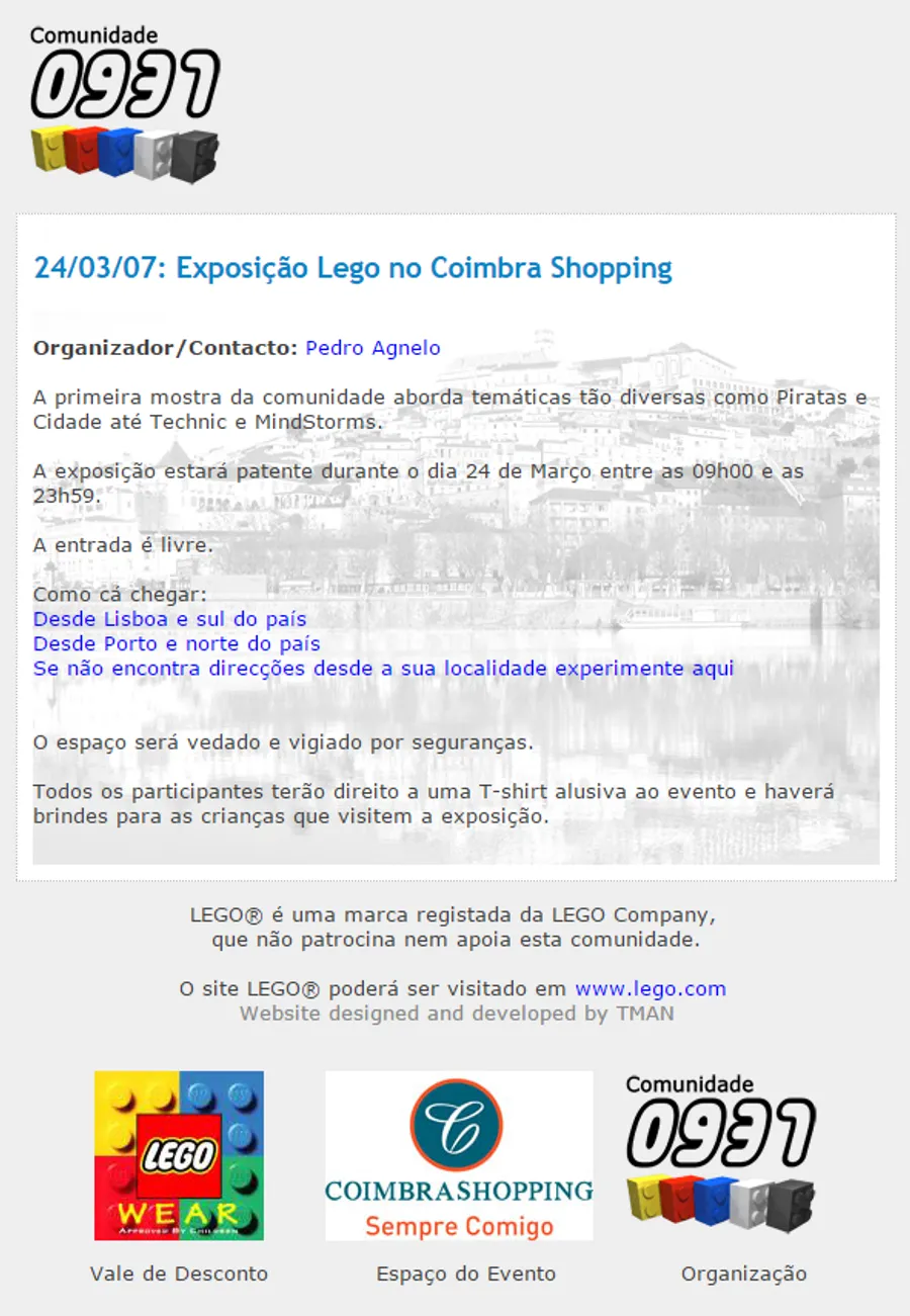 Exposição no CoimbraShopping