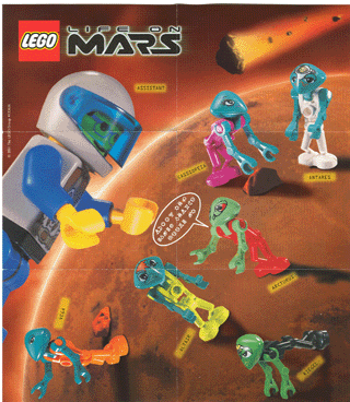 Um dos mini-posters do tema Life On Mars.