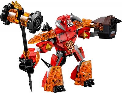 Brick-built figure de Burnzie