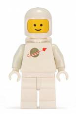 Minifigura Classic Space branca‎